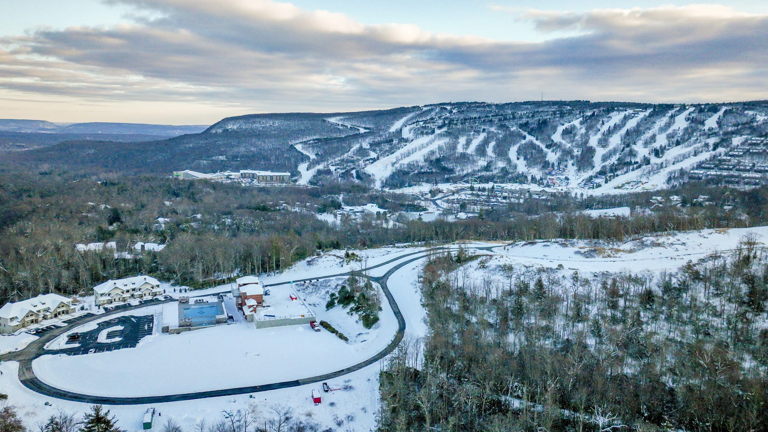 Winter in the Poconos