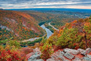 Pocono Mountains In The Fall